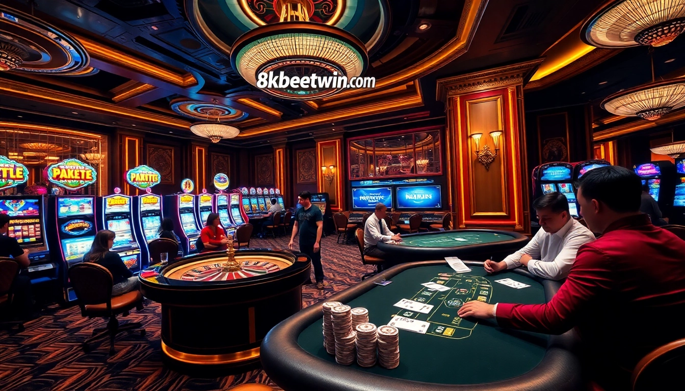 Experience the excitement of winning at https://8kbetwin.com/ with vibrant casino games and high-stakes poker.