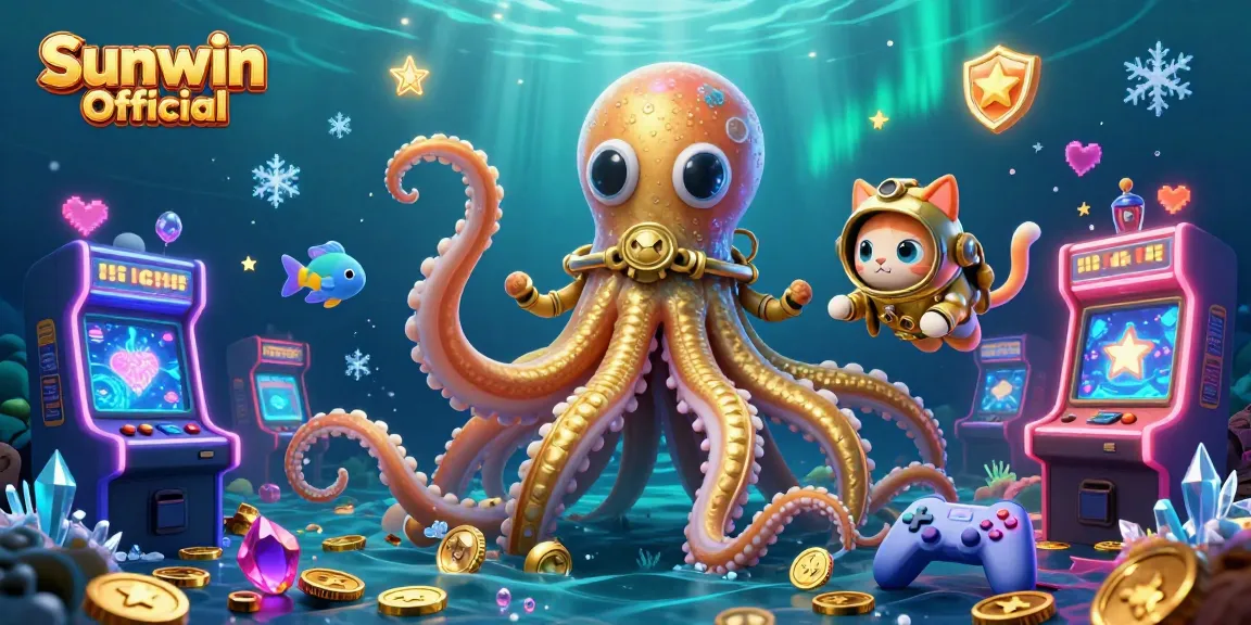 Experience thrilling underwater gaming with Sunwin Official in a vibrant 3D casino adventure