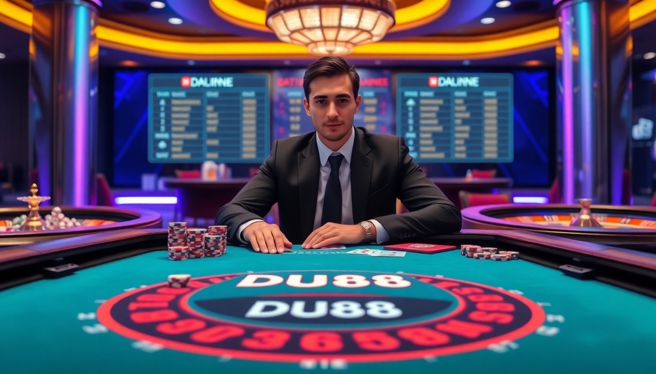 Experience the thrill of online gambling at DU88 with professional casino games and vibrant energy.