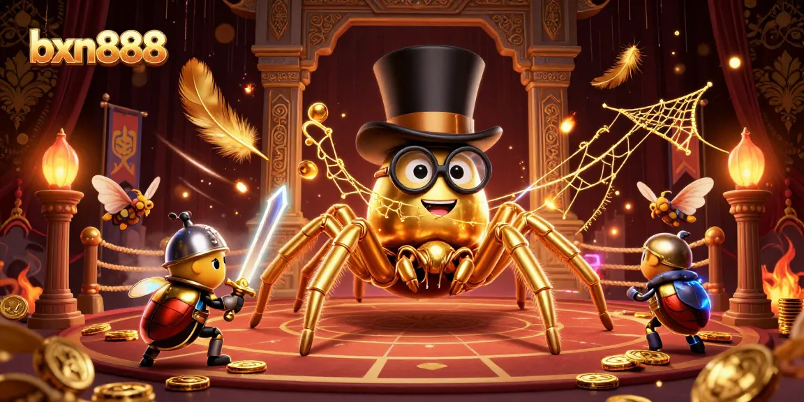 Engage in thrilling play at bxn888 with vibrant casino illustrations featuring unique characters and dynamic elements.