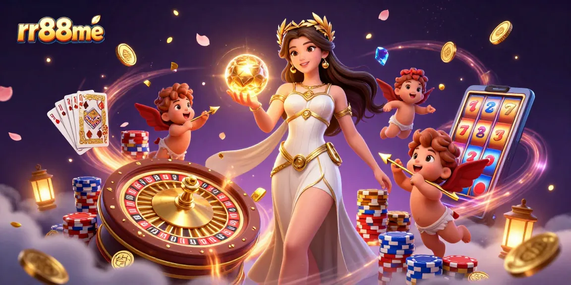 Experience thrilling gaming action at rr88me with captivating characters and dynamic casino elements.