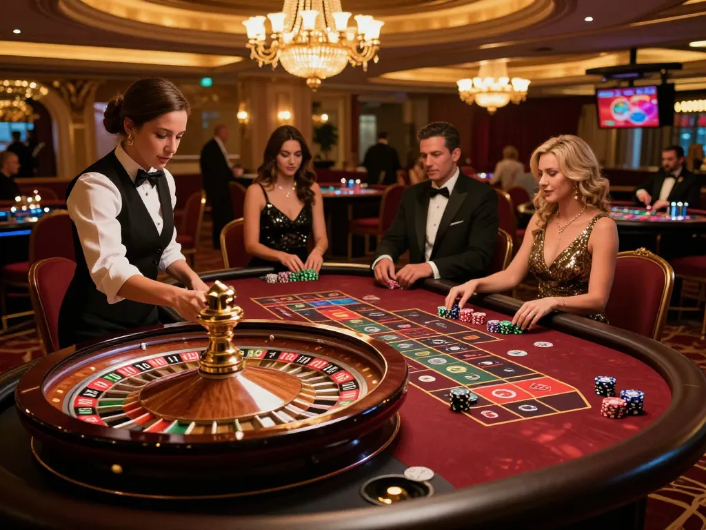 Experience the excitement of roulette at 79king.hiphop with players engaged in thrilling gameplay.