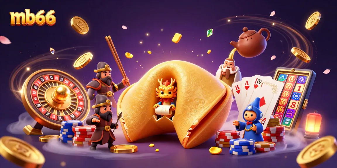 Engage with mb66 through exciting slots and fortune-filled elements from this vibrant 3D casino scene.