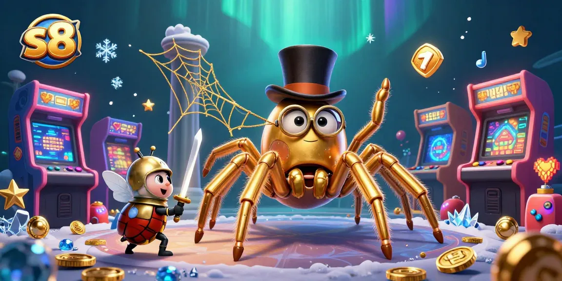 Engage in thrilling gameplay with s8 at an enchanting gambling paradise filled with vibrant characters.