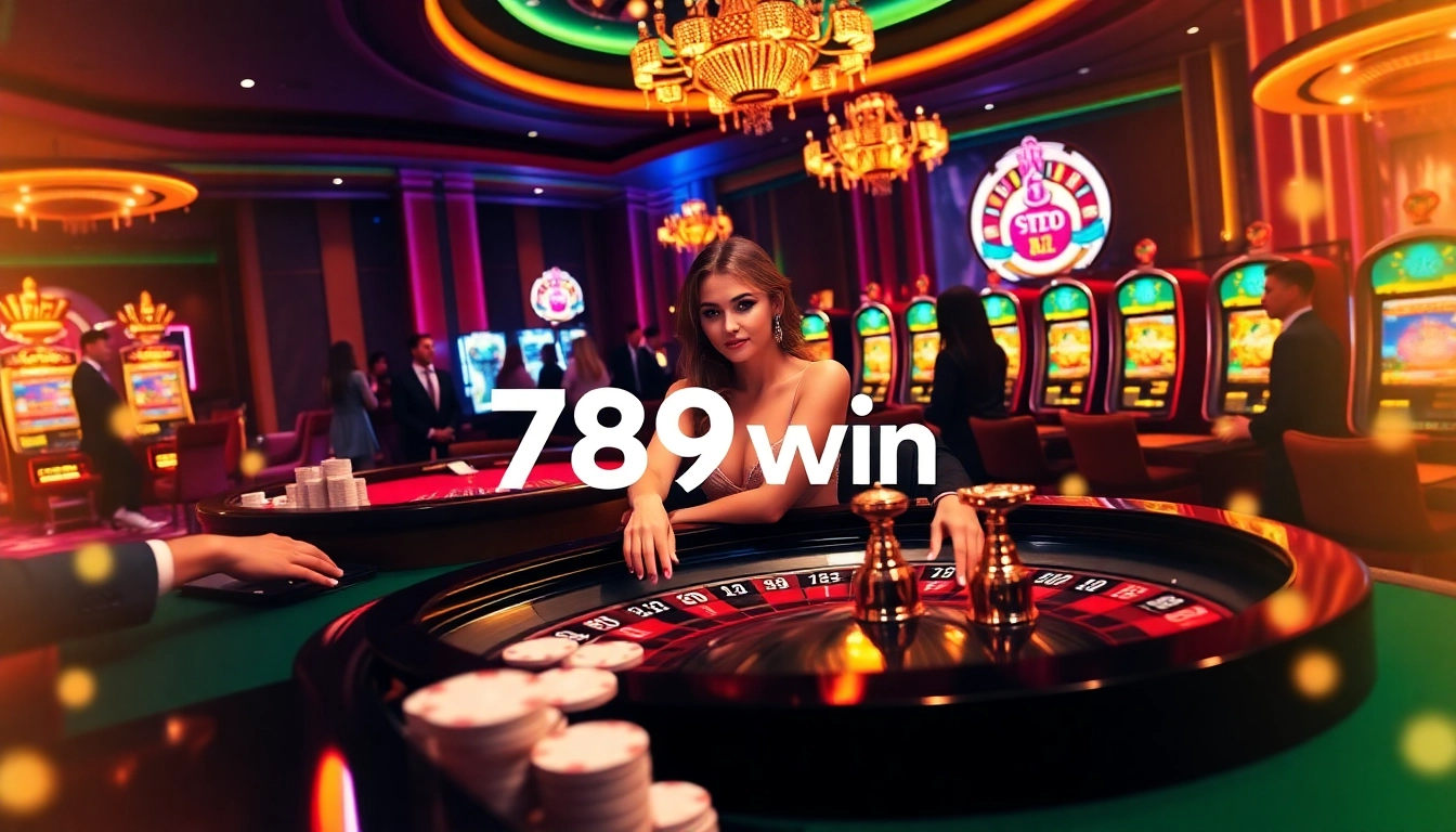 789win player enjoying action at roulette table filled with poker chips and cards