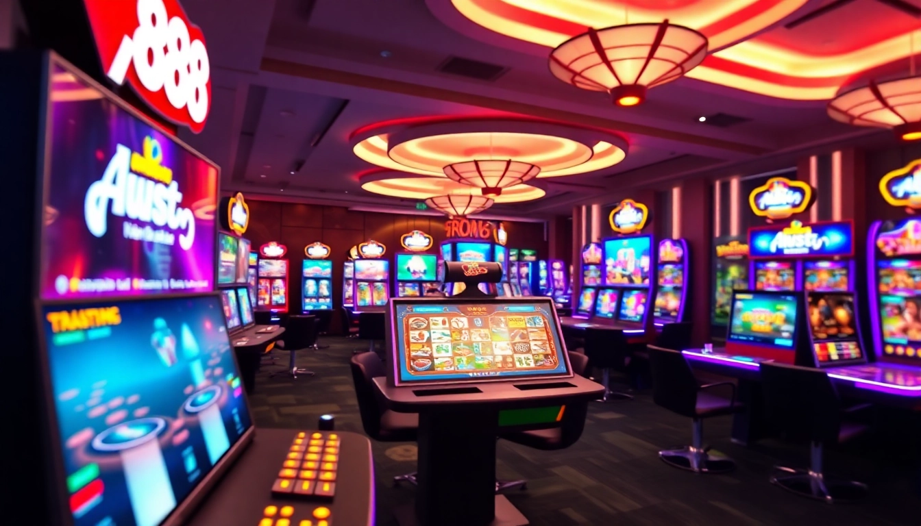 Engaging user interface of fly88 showcasing interactive online betting elements and vibrant gaming environment.