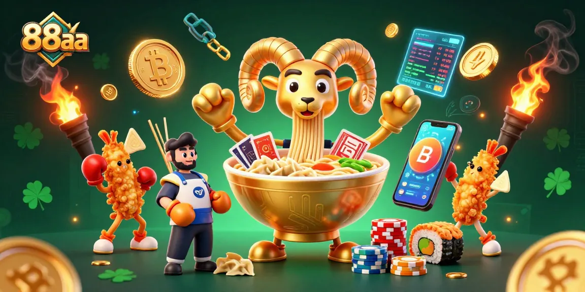 Engage in thrilling games at 88aa, featuring dynamic cartoon characters in a vibrant casino scene.
