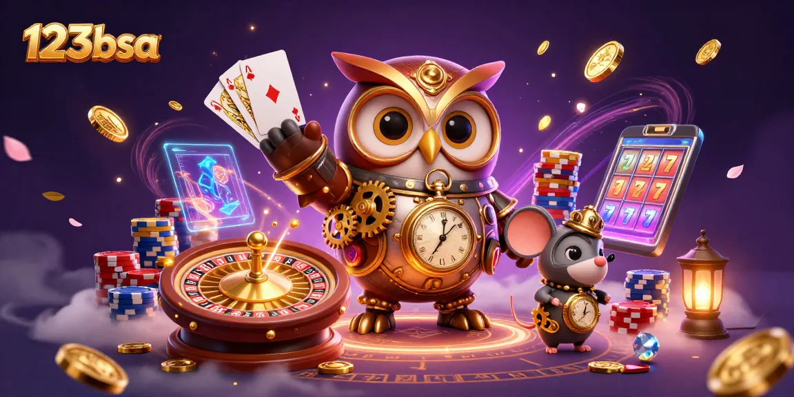 Engage in thrilling gameplay at 123bsa with vibrant casino animations and lucky game elements.