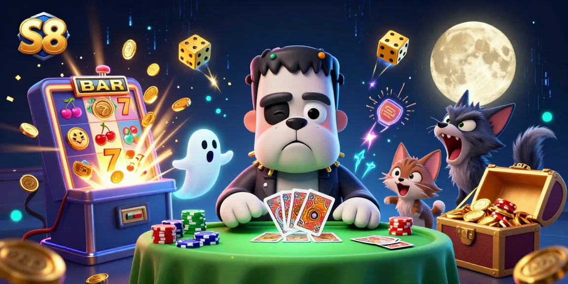 S8 offers players thrilling casino adventures with vibrant characters and exciting game elements.