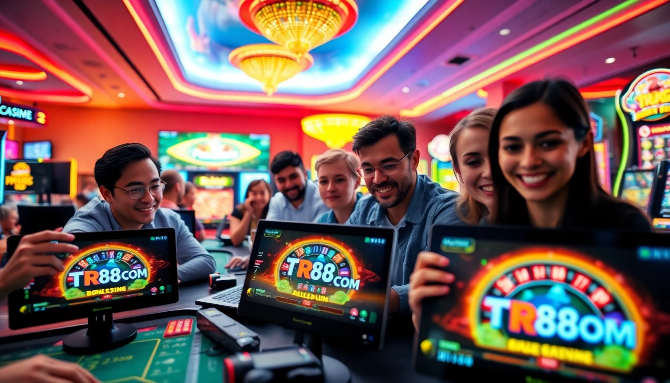 Experience the thrill of winning big with TR88 Com in an exciting online gambling scene.