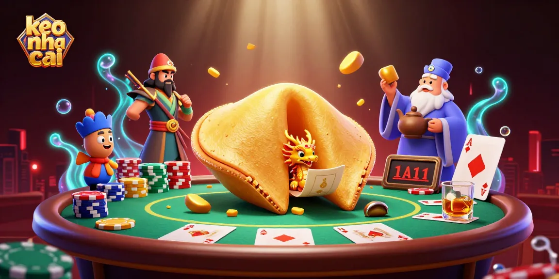 Bet on keo nha cai with this vibrant 3D casino illustration featuring poker elements and lucky symbols.