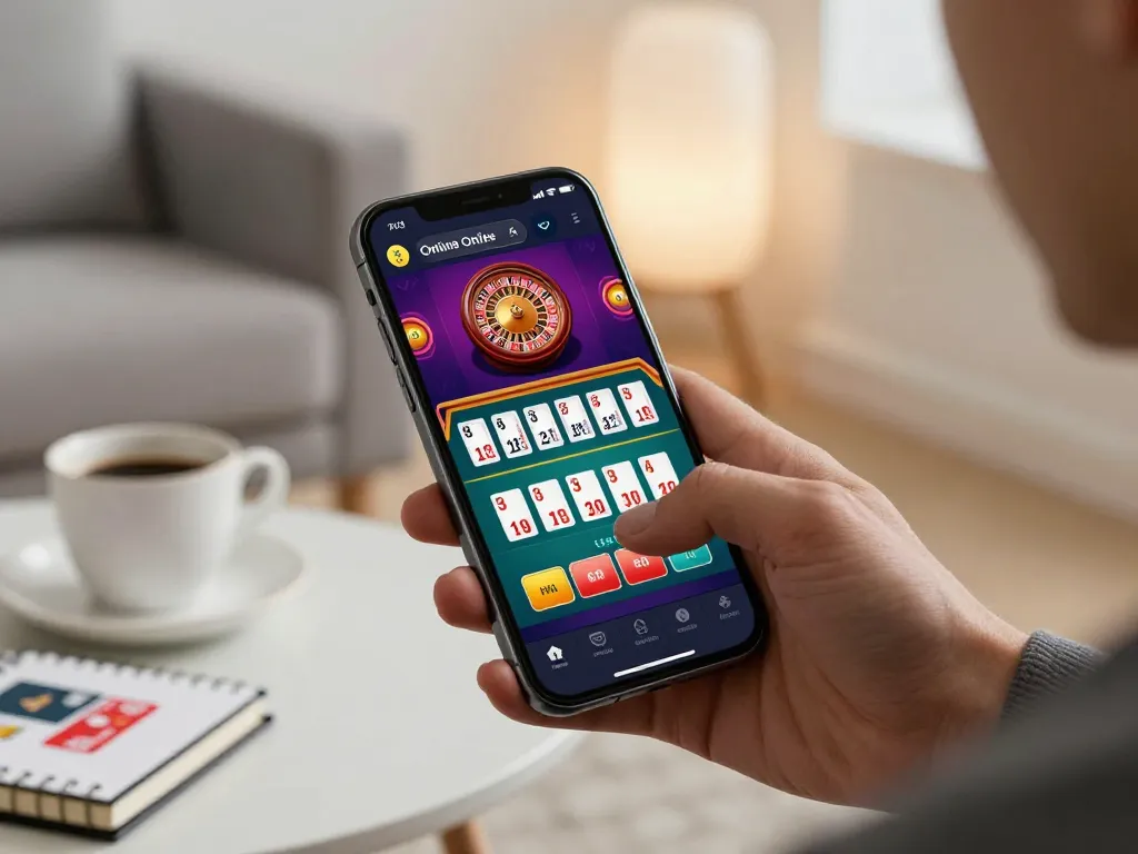 Luck8 mobile app interface showcasing live dealer games with vibrant graphics
