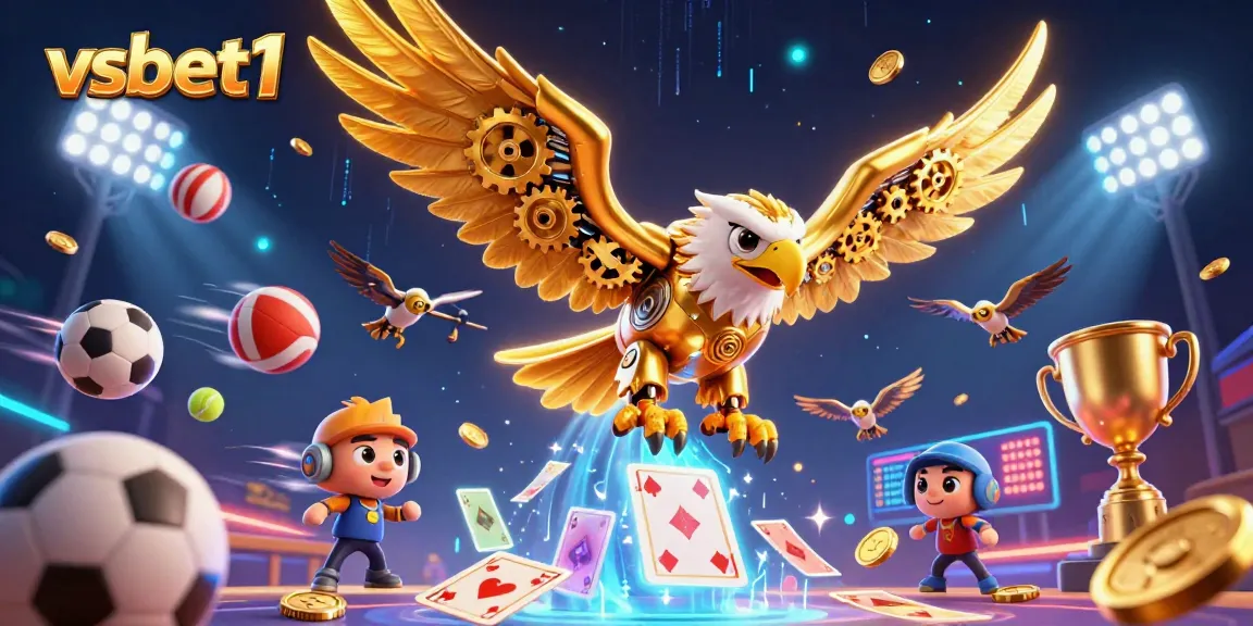 Experience the thrill of betting with vsbet1 through dynamic 3D casino illustration.