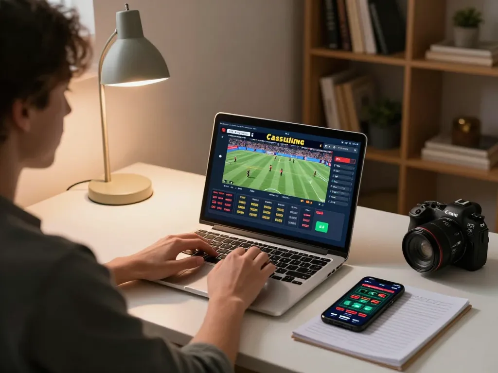 Engaging in sports betting through online platforms like mm88 with live event display and strategy notes