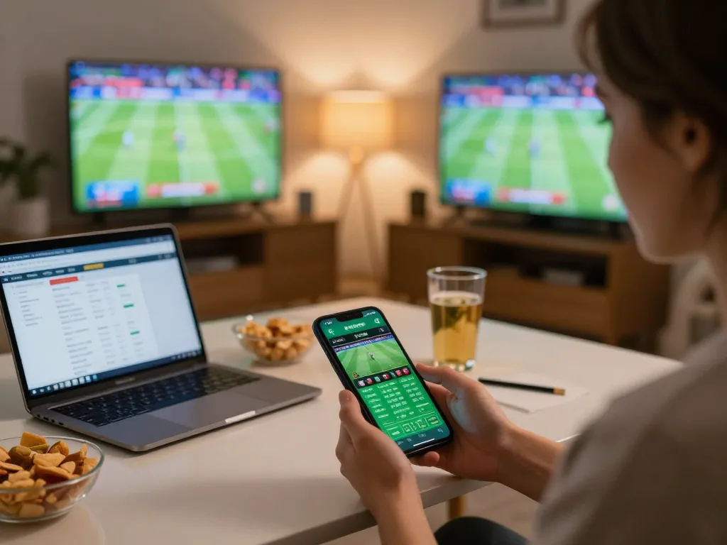 Cá cược trên 12bet qua ứng dụng smartphone trong khi thưởng thức streaming thể thao trực tiếp tại nhà