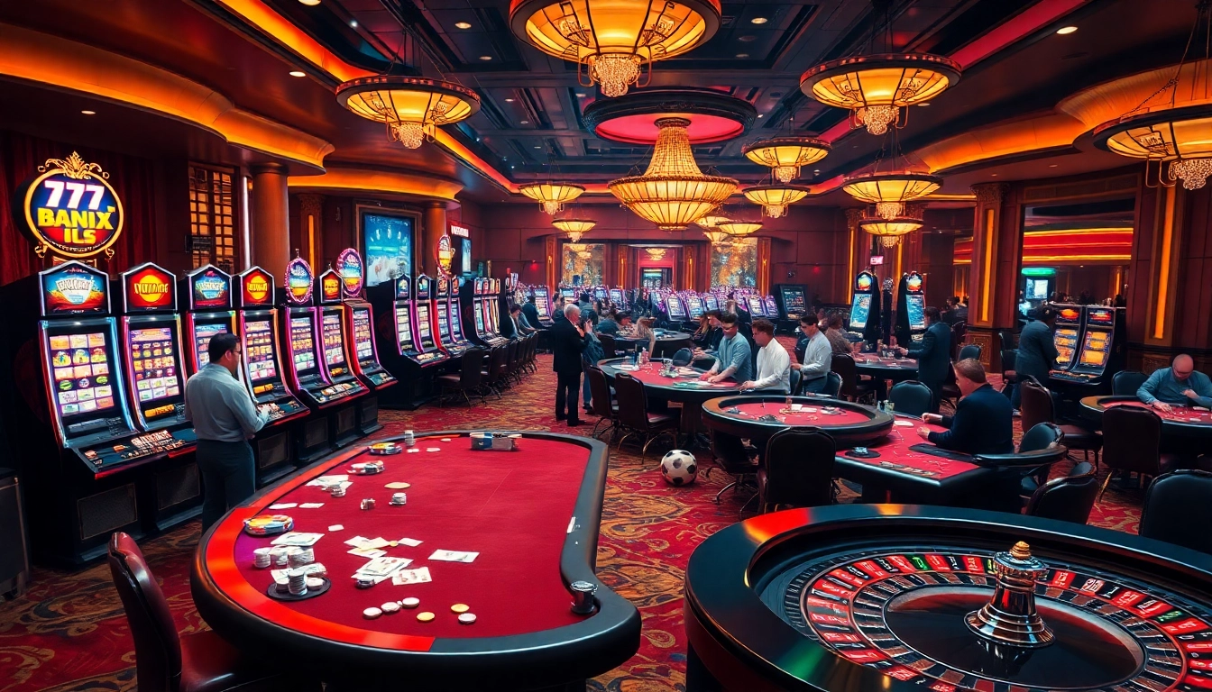Experience excitement at https://777x.center/, where players engage with vibrant slot machines and dynamic poker tables.