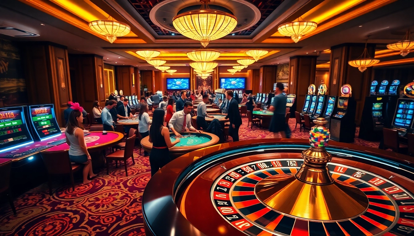Experience high-stakes gaming at https://123win.to/ with vibrant casino visuals showcasing excitement.