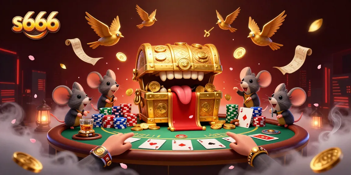 Experience thrilling wins with s666 in an animated casino adventure featuring unique treasure elements.