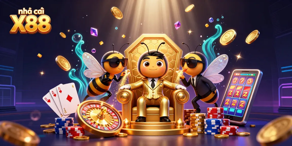 Engage with nhà cái X88 for thrilling slots and jackpot action amidst dazzling visuals.