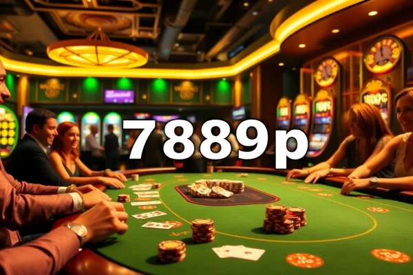 Engage in the thrill of casino gaming with 789p, featuring luxury poker tables and vibrant slot machines.