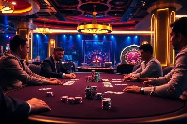 Experience the thrill of gaming at https://rr88a.us.com/ with vibrant poker tables and exciting casino ambiance.