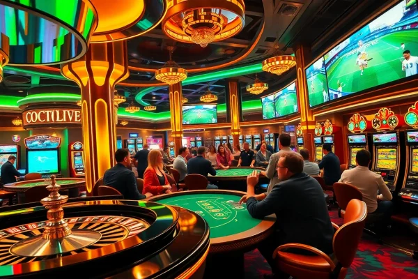 Socolive enhances your gambling experience with exciting live sports action and elegant casino visuals.